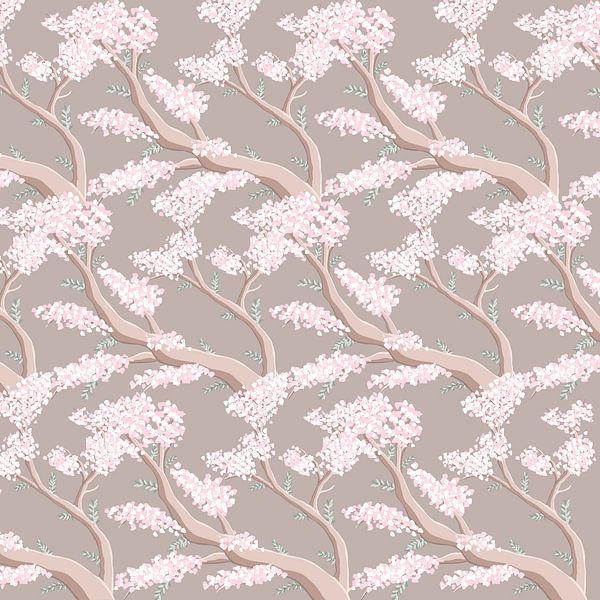Frühling in Japan - Sakura-Blütenbaum von Studio Hinte