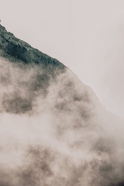 Misty mystique of Norwegian mountains by angelo adriaenssens
