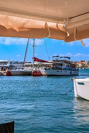 Croatia : Harbour views from Split by Photoart-Naegele