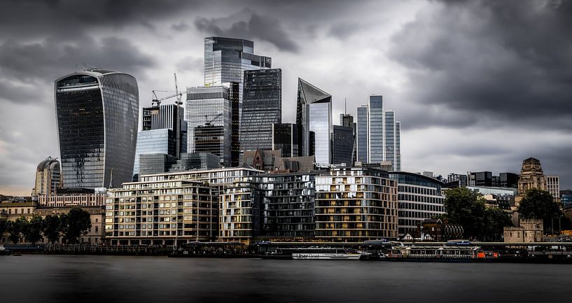 London Skyline Urban style by Patrick Rodink