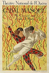 Leonetto Cappiello - Théâtre National De L’opéra Grand Bal De La Mi-Carême (1921)