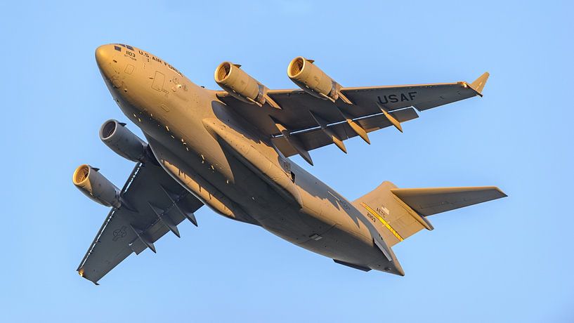 U.S. Air Force C-17 Globemaster III. by Jaap van den Berg