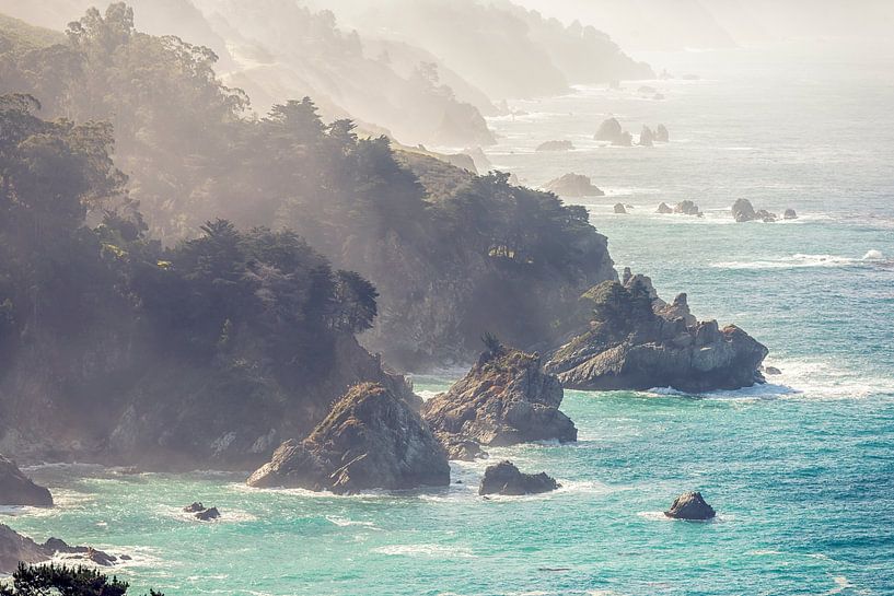 Verloren in de tijd - Big Sur van Joseph S Giacalone Photography