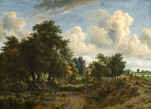 A Wooded Landscape, Meindert Hobbema