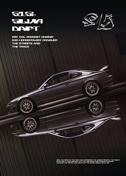 Nissan Silvia S15 Poster by Ali Firdaus