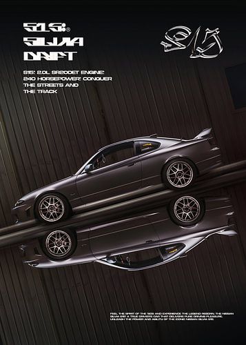 Affiche Nissan Silvia S15