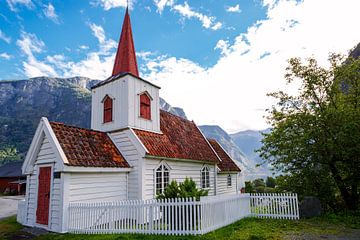 Stave church by Thomas Heitz