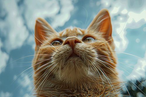 cats in and around the house