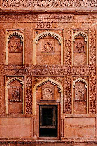 Agra fort in India