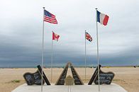 D-day monument in Normandië van Mark Bolijn thumbnail