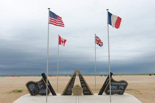 D-day monument in Normandië