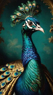 Pretty Peacock Part 3 van Maud De Vries