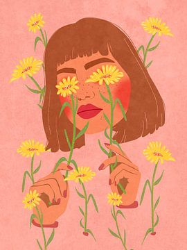 Ik zie alleen maar bloemen van Raissa Oltmanns