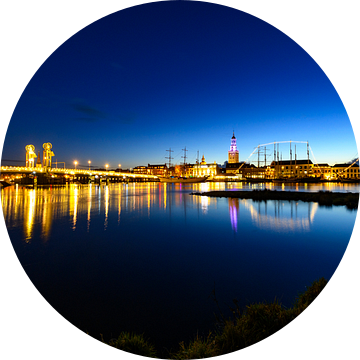 Stadsfront van de Hanzestad Kampen aan de IJssel van Sjoerd van der Wal Fotografie