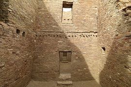 Pueblo Bonito (Pueblo-Kultur)  Bauwerk im Chaco Canyon, US-Bundesstaat New Mexico USA von Frank Fichtmüller