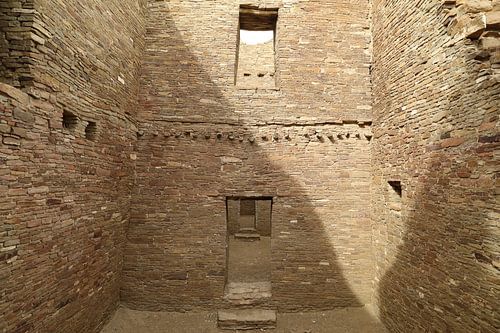 Pueblo Bonito (Pueblo-Kultur)  Bauwerk im Chaco Canyon, US-Bundesstaat New Mexico USA