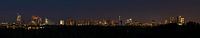 Rotterdam skyline bij nacht van Nico Dam thumbnail