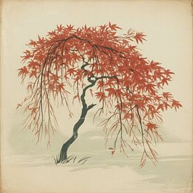Japanse boom vintage van CanvasbyCaro