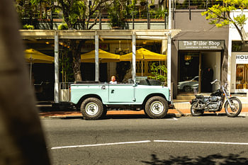 Land Rover Defender in Cape Town