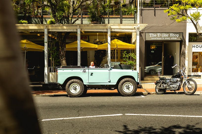 Land Rover Defender in Kapstadt von Bas de Glopper