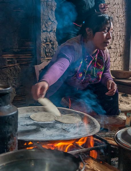Mexico: Bakker (San Cristóbal de Las Casas) par Maarten Verhees