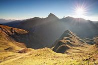 morning sunshine over mountain range van Olha Rohulya thumbnail