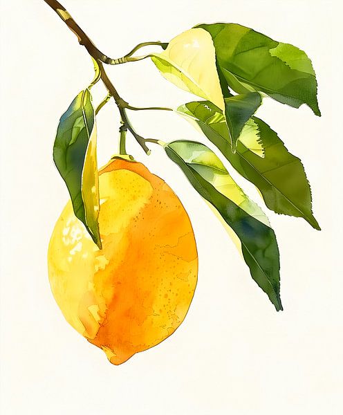 Fresh Lemon by But First Framing