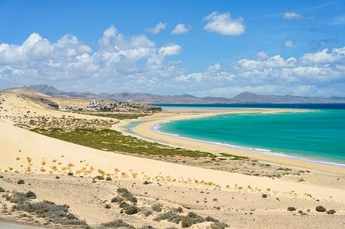 Plage de Sotavento de Jandía à Fuerteventura
