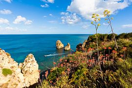 Ponta da Piedade an der Algarve in Portugal von Werner Dieterich