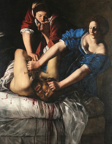 Judith und Holofernes, Artemisia Gentileschi von Meisterhafte Meister
