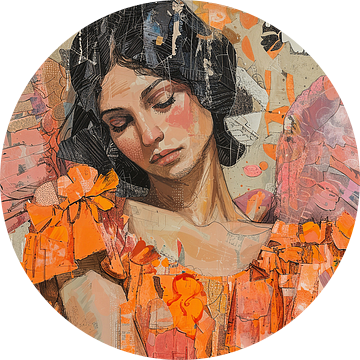 Vrouw Portret | Vrouw van ARTEO Schilderijen