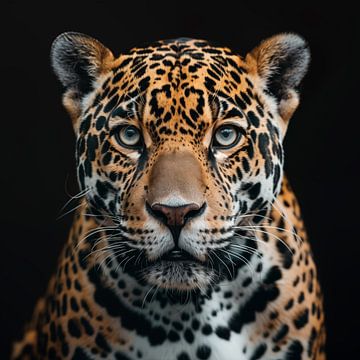 Portret jaguar van TheXclusive Art