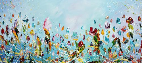 Flowers by Gena Theheartofart