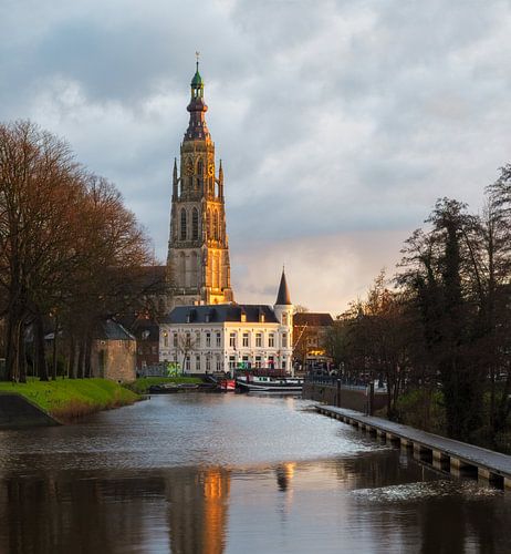 La grande église de Breda, Pays-Bas