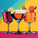 Drankjes popart van Koffie Zwart thumbnail