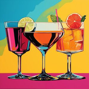 Getränke Pop Art