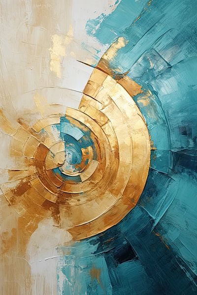 Abstract round shapes by Wall Wonder