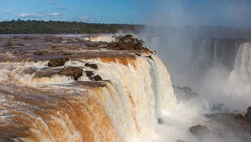Foz de Iguacu waterval van Jelmer de Zeeuw