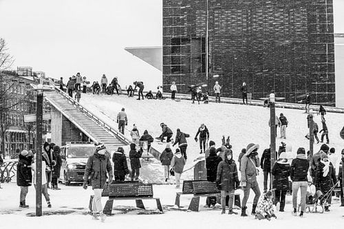 Amsterdam ville des neiges