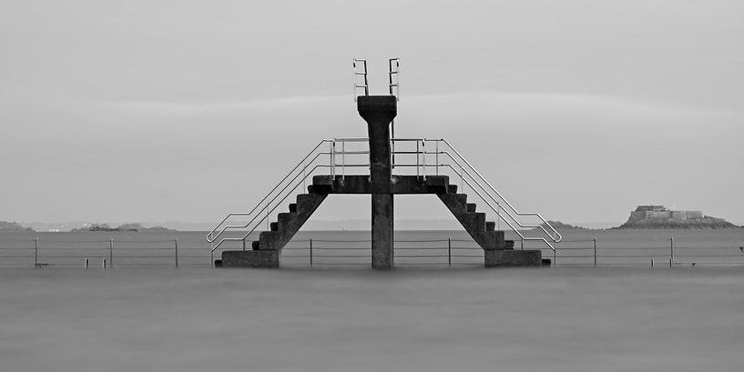 Pool at sea by Ward Denckens