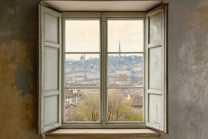 City View | Landscape View Inside by Eye catching paintings