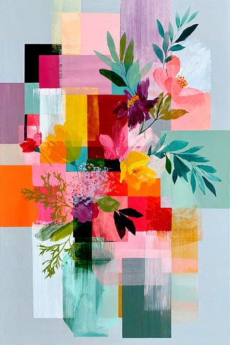 Geometrische Blumen