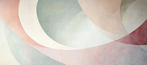 Pastell Abstrakt | Kreise in sanften Pastelltönen