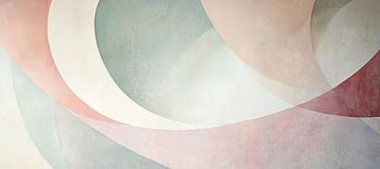 Pastel Abstract | Cirkels in Zachte Pasteltinten
