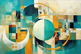 Meeresströmungen | Abstrakte Kunst von Blickfänger Gemälde