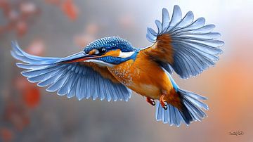 ijsvogel van Gelissen Artworks