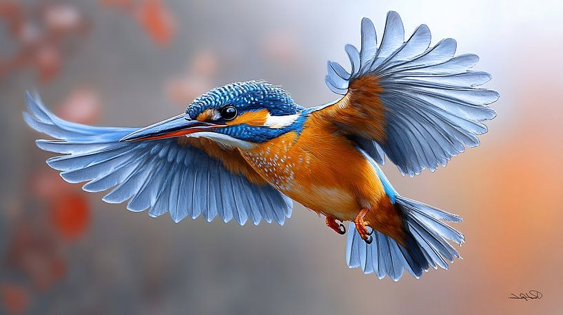 ijsvogel van Gelissen Artworks