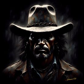 Country & Western - L'ombre de la prairie sur Johannas Art Creations