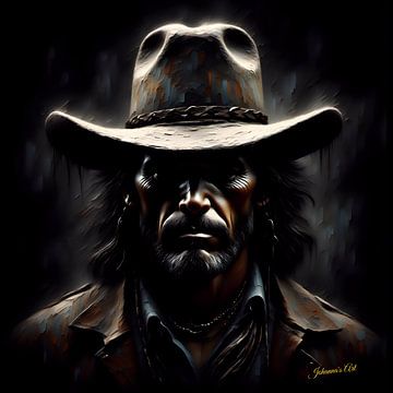 Country & Western - L'ombre de la prairie sur Johannas Art Creations