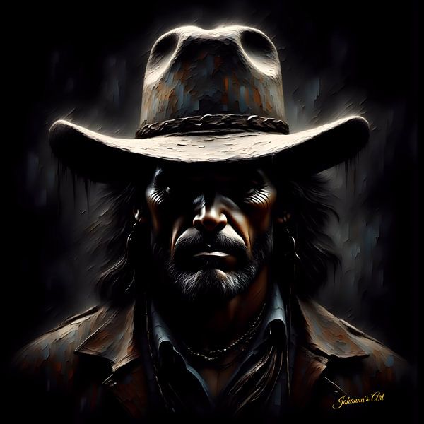 Country &amp; Western - Schatten über der Prärie von Johannas Art Creations